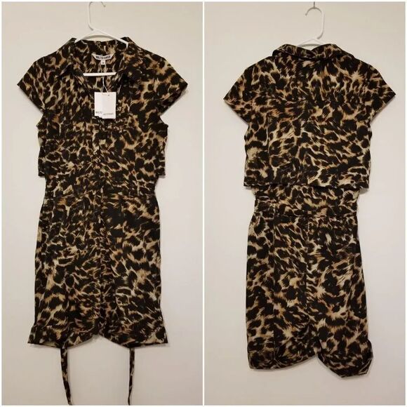 Walter Baker oconner romper, Leopard - Picture 3 of 8